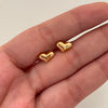 Topos corazon inflado  Oro amarillo 18k 0,75 Gr / 10 mm