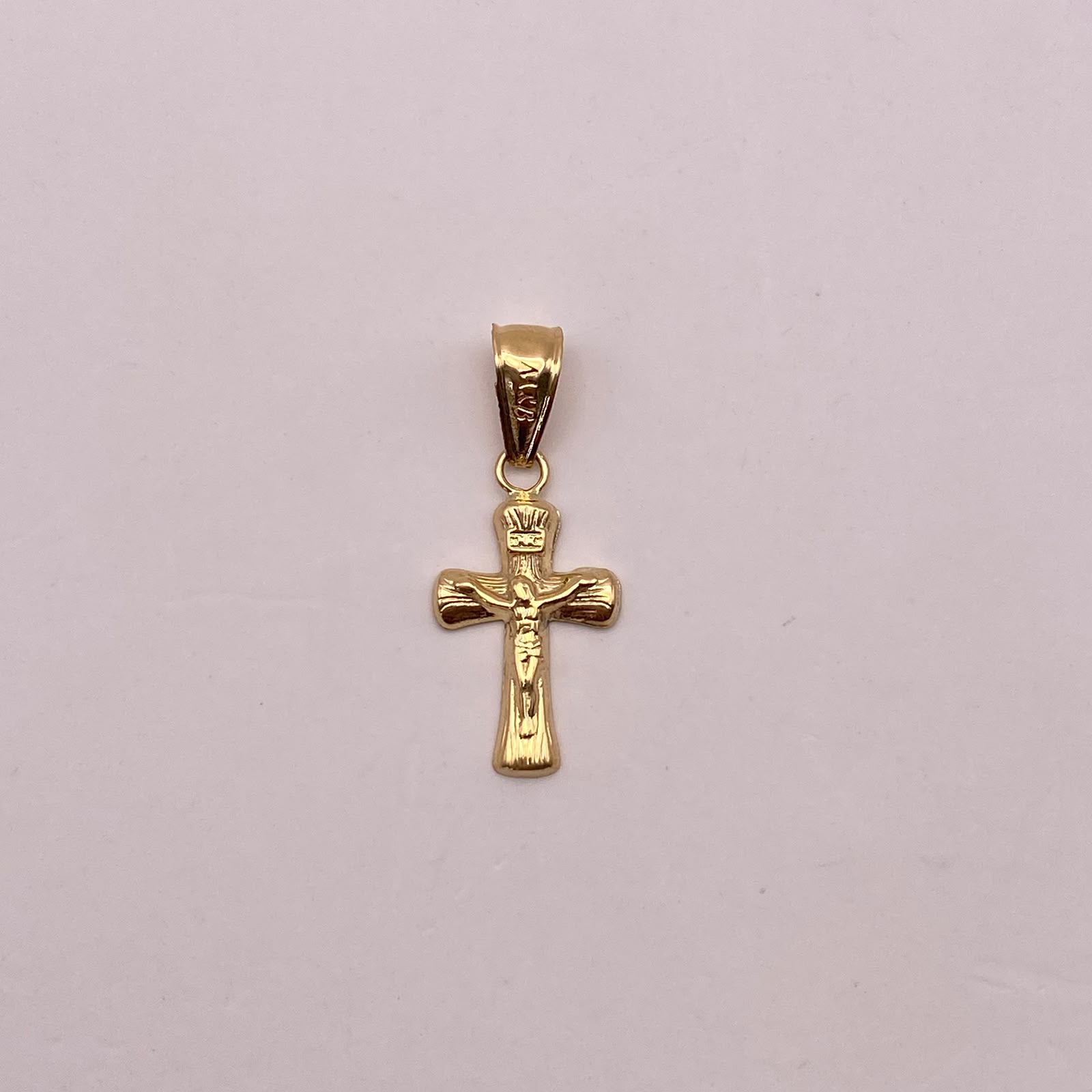 Dije cruz cristo Oro amarillo 18k 0,49 Gr / 10,1 mm / 2,5 Cm