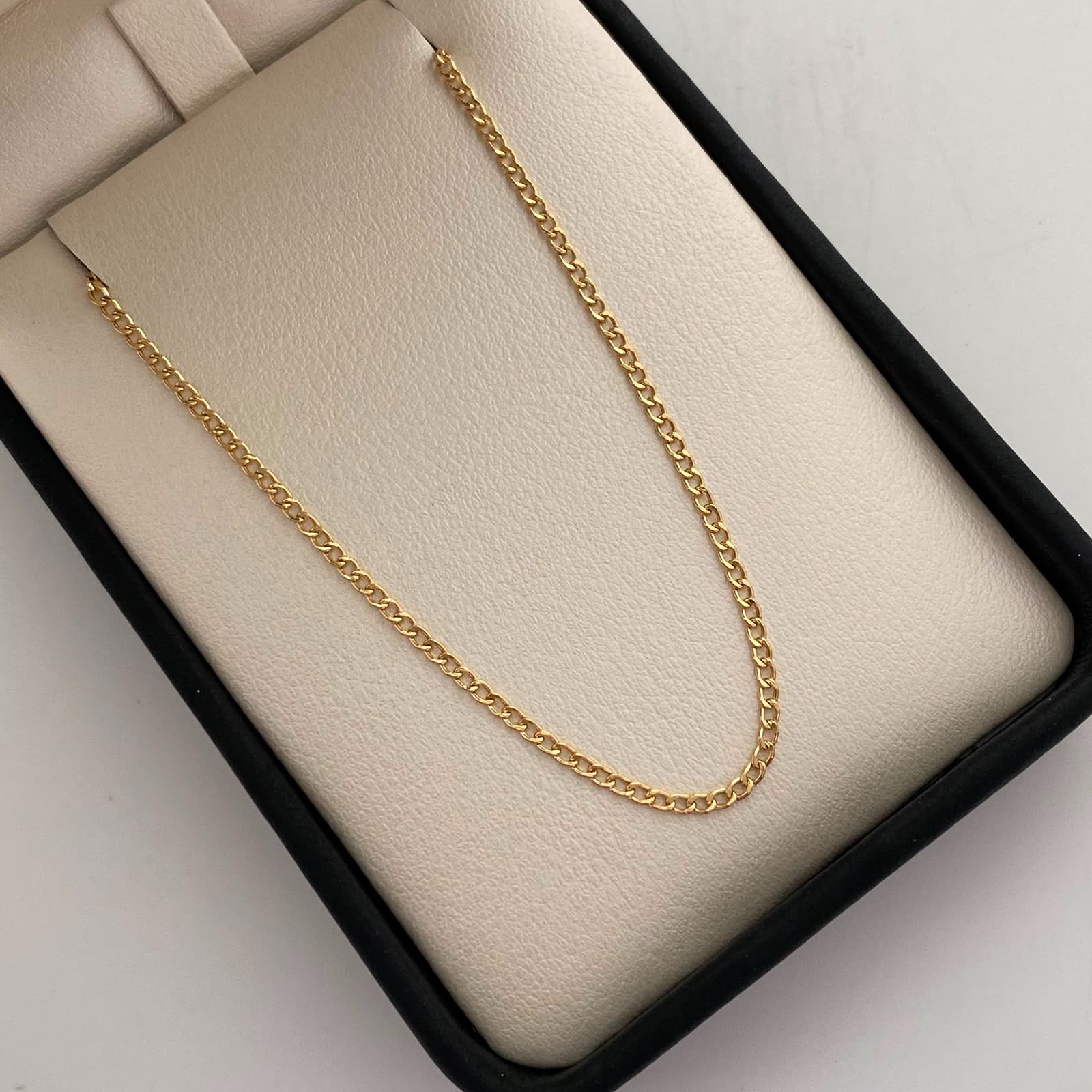Cadena It Cubana Oro amarillo 18k 2,3 Gr / 1,8 mm / 50 Cm