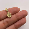 Dije San miguel arcangel Oro amarillo 18k 0,6 Gr / 8,4 mm / 1,7 Cm
