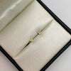 Topos Tres circones blancos Oro amarillo 18k 0,55 Gr / 4,0 mm
