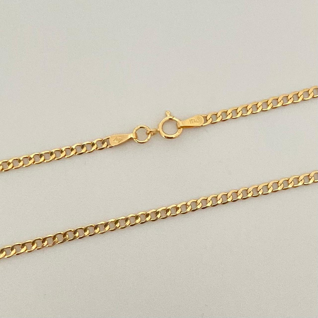 Cadena It Mini Cuabana Oro amarillo 18k 1,65 Gr / 1,4 mm / 50 Cm