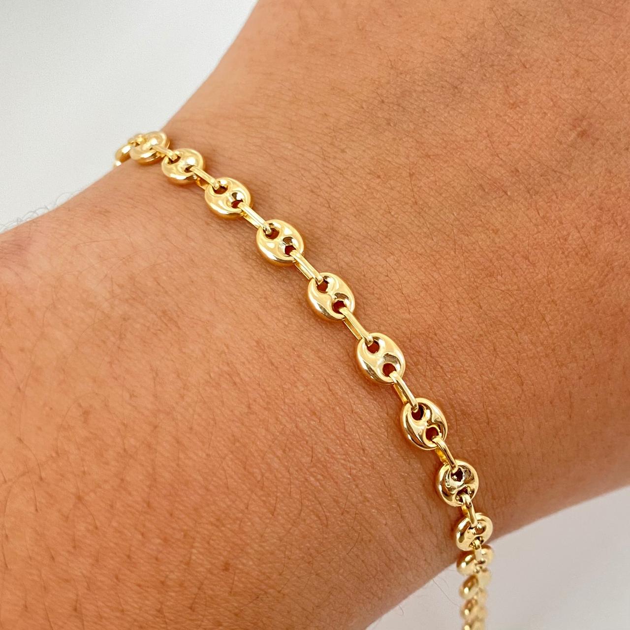 Pulso gc Oro amarillo 18k 3,90 Gr / 4,7 mm / 21 Cm Broche 0,40