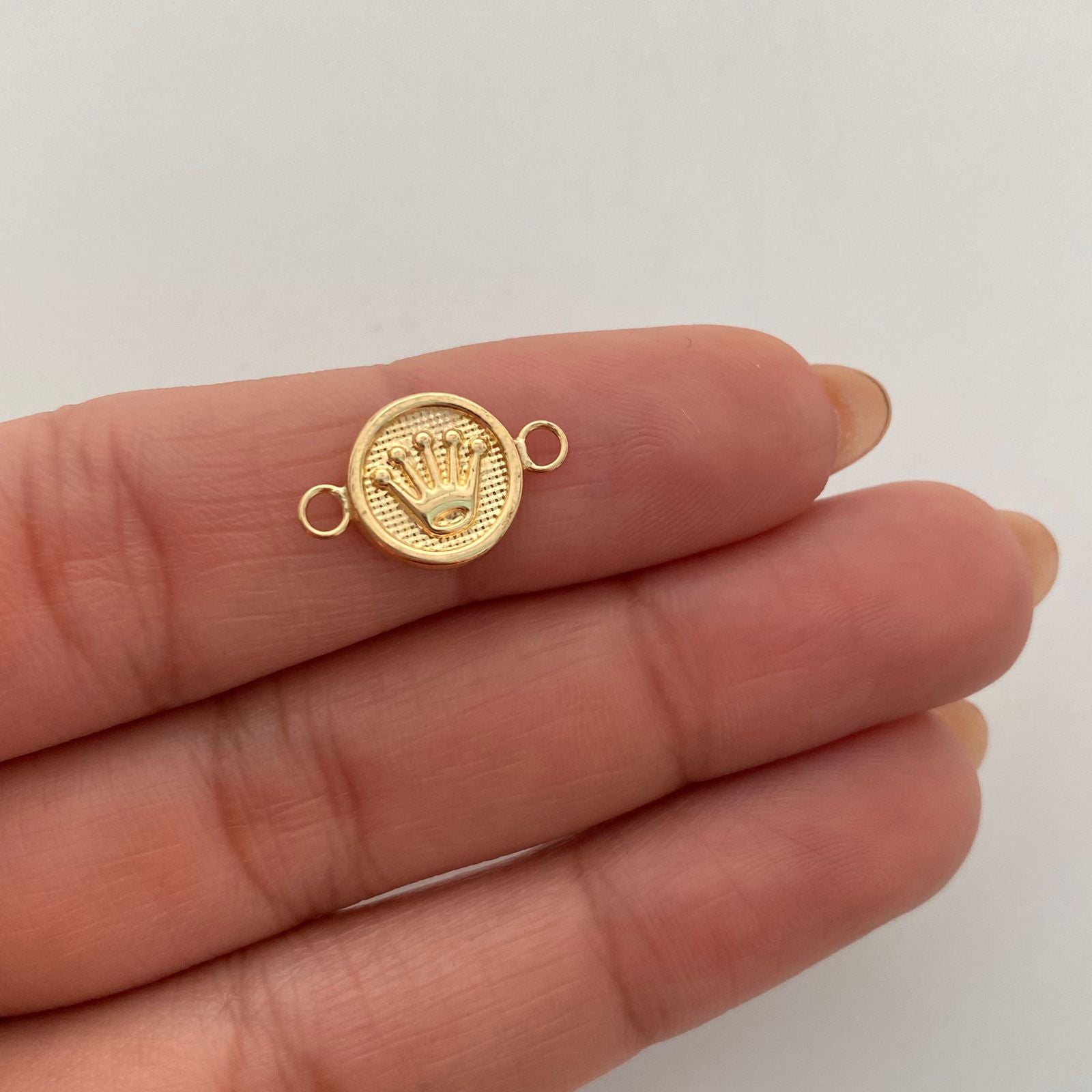 Herraje Corona Rx Oro amarillo 18k 0,5 Gr / 1 Cm