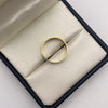 Anillo sello Oro amarillo 18k / Talla 7 / 3,75 Gr / 5,50 mm