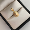 Dije Rostro Oro amarillo 18k 0,65 Gr / 9,4 mm / 2 Cm