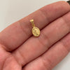 Dije Virgen de Guadalupe Oro amarillo 18k 0,35 Gr / 6,5 mm / 1,5 Cm
