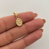 Dije San Miguel Arcangel Oro amarillo 18k 0,55 Gr / 8,2 mm / 1,9 Cm