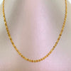 Cadena It Escalera plana Oro amarillo 18k 3,2 Gr / 2,9 mm / 60 Cm