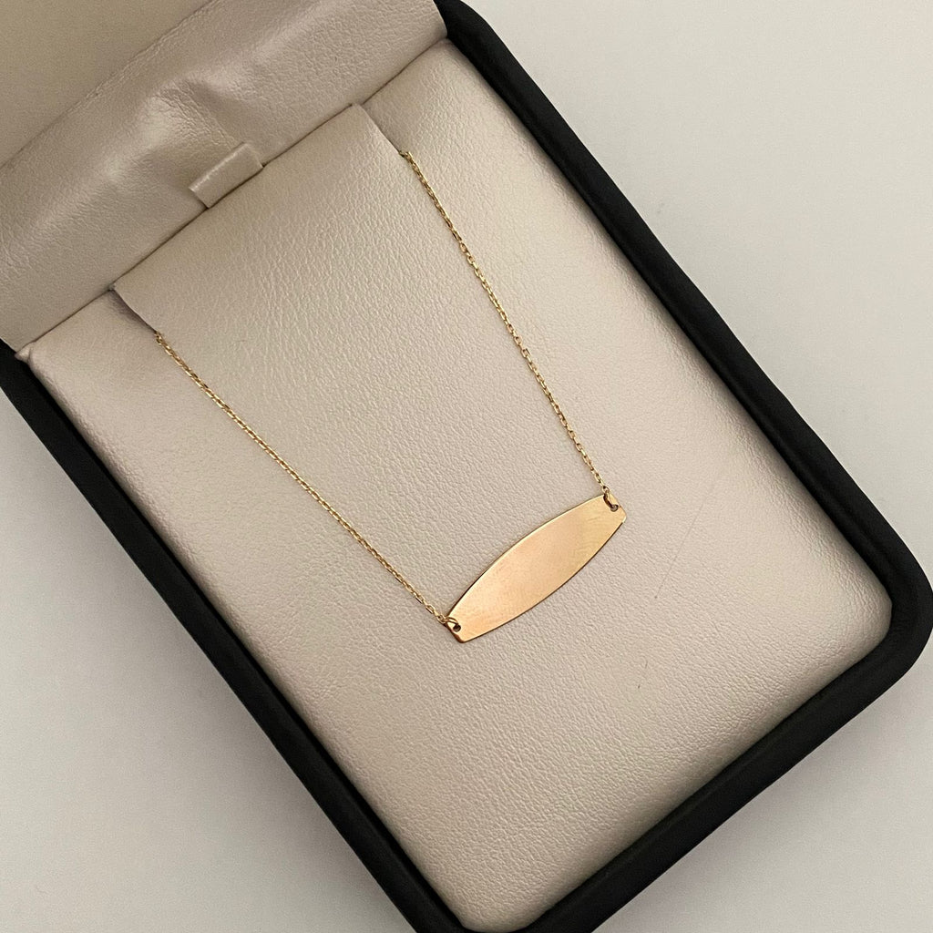 Pulso It con placa graduable  Oro amarillo 18k +4 / 1,3 Gr / 0,6 mm / 17 Cm