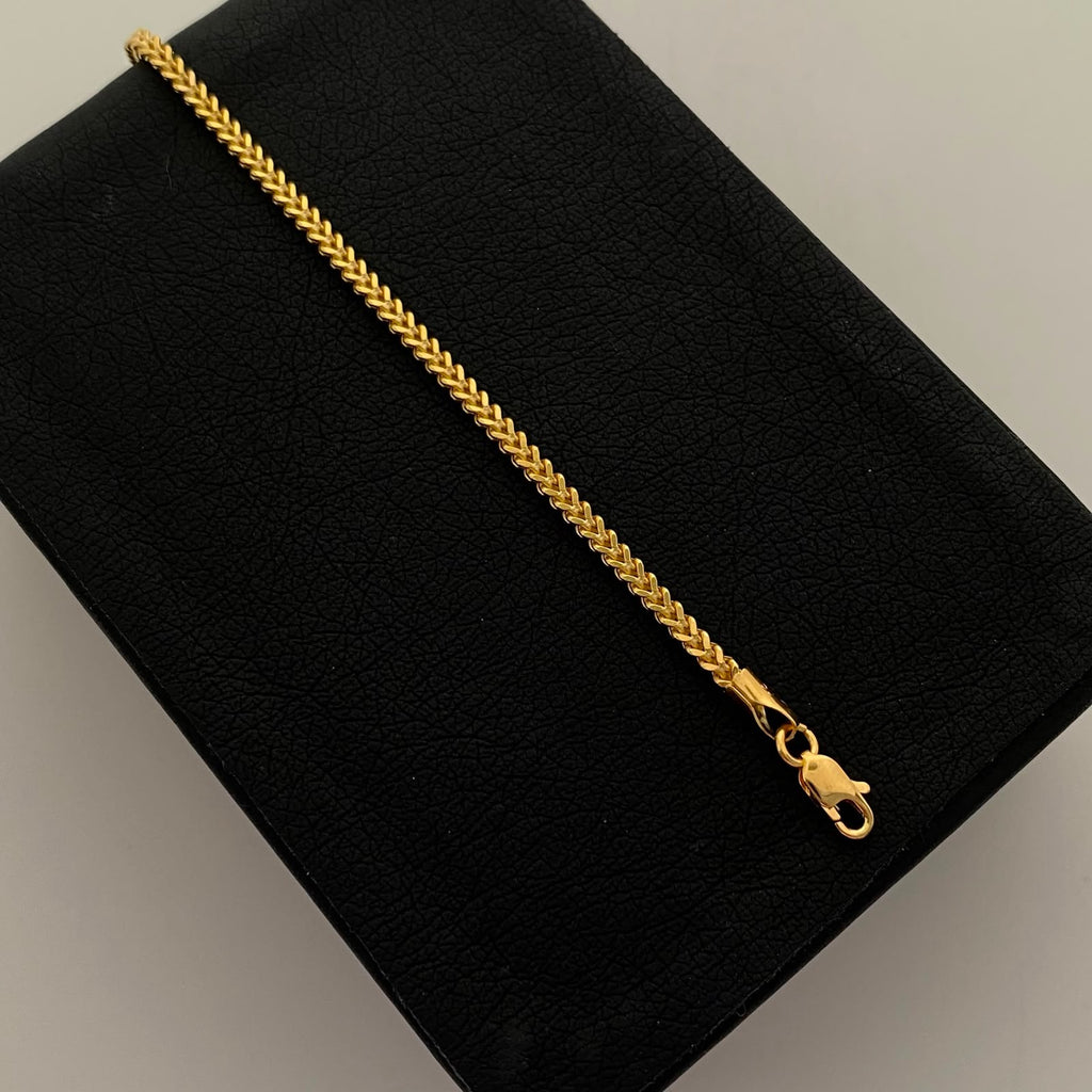Pulso It Franco Oro amarillo 18k +1 / 3,45 Gr / 2,3 mm / 20,3 Cm