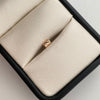 Herraje cilindro diamantado   Oro rosa 18k 0,1 Gr / 0,3 Cm