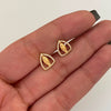 Topos Triangulo Casting Virgen Milagrosa Oro amarillo 18k 1,1 Gr / 8,3 mm