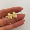 Topos Virgen de Guadalupe Silueta Oro amarillo 18k 1,4 Gr / 10,3 mm