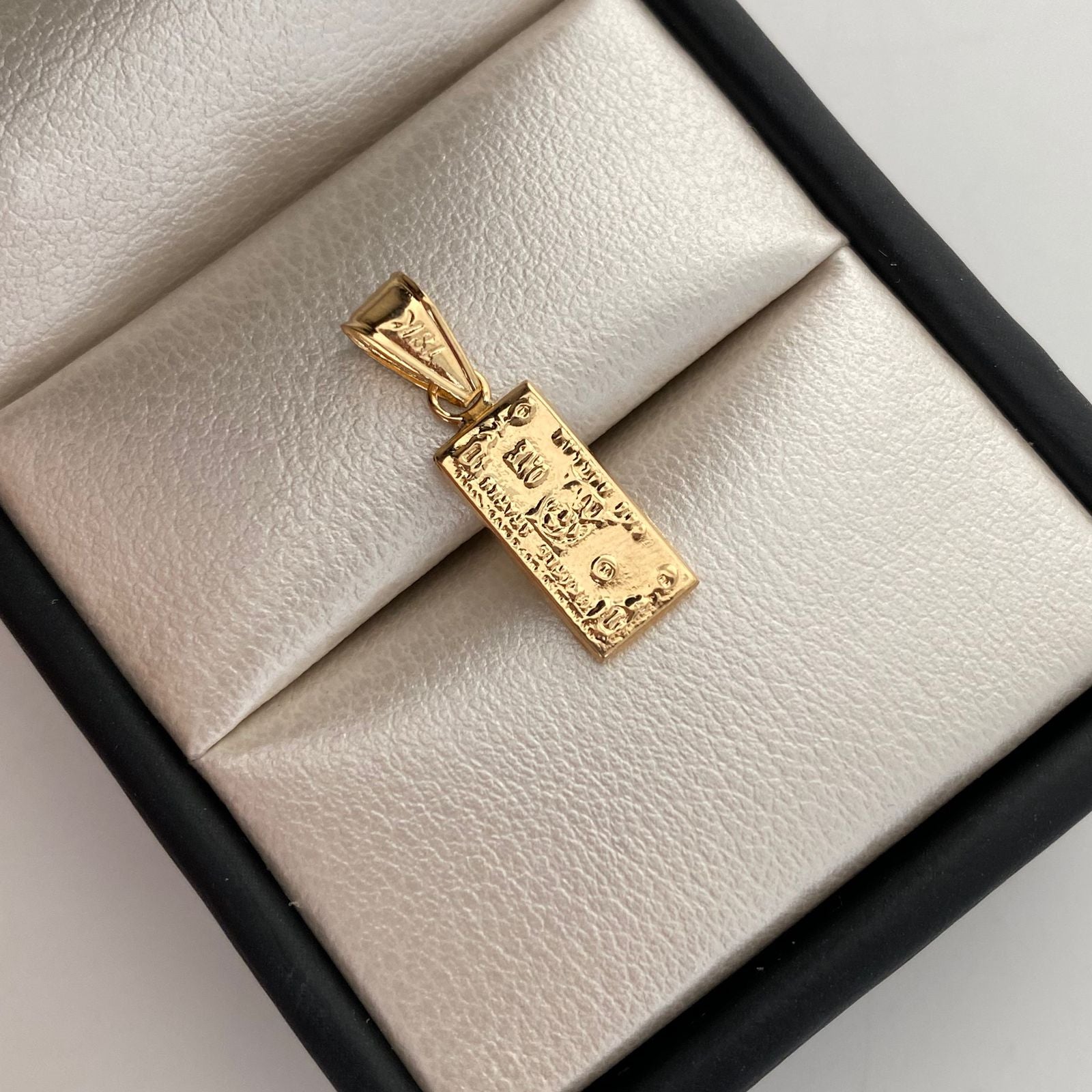 Dije Dollar Oro amarillo 18k 0,65 Gr / 6,8 mm / 2,2 Cm