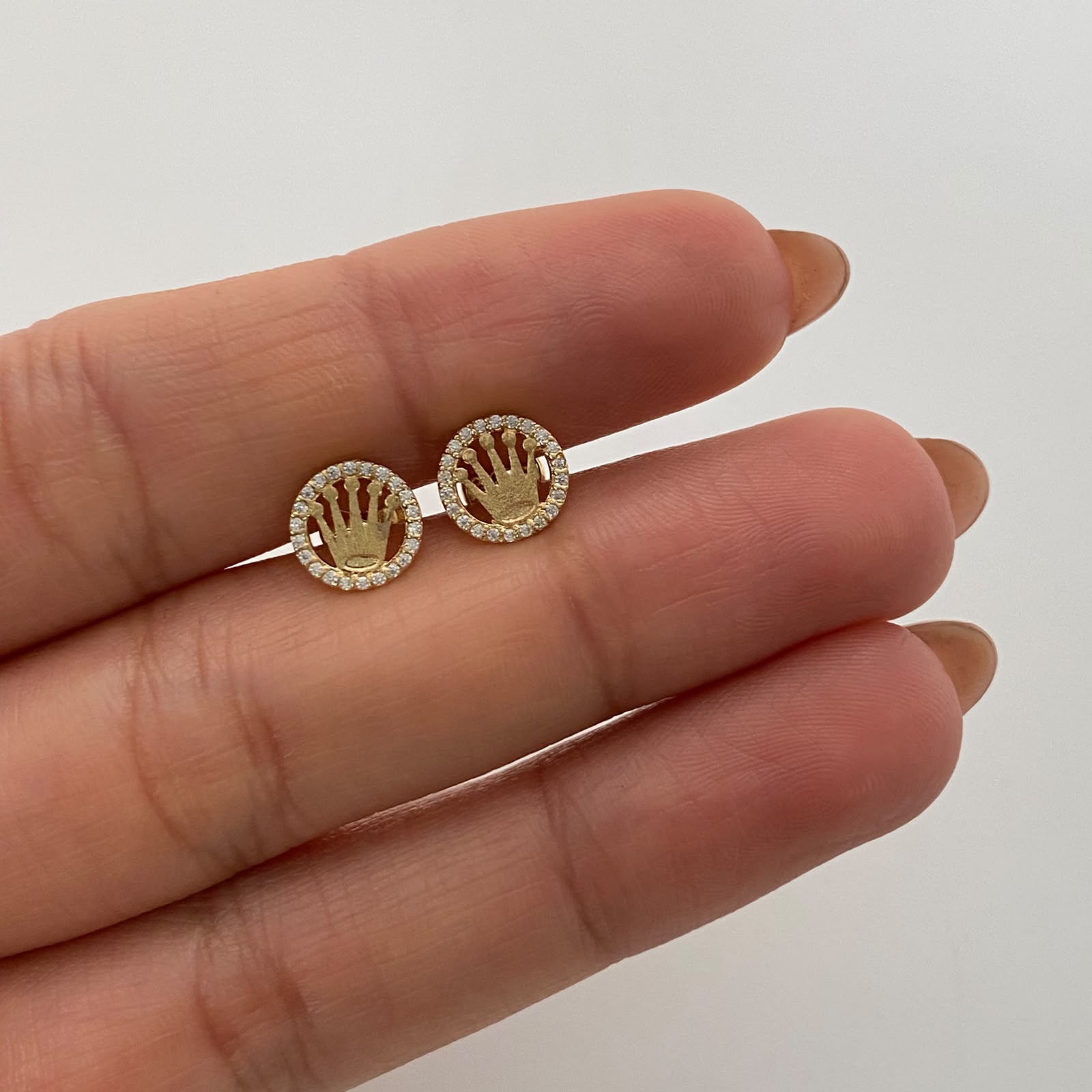 Topos Corona Rx Casting Oro amarillo 18k 1,0 Gr / 8 mm