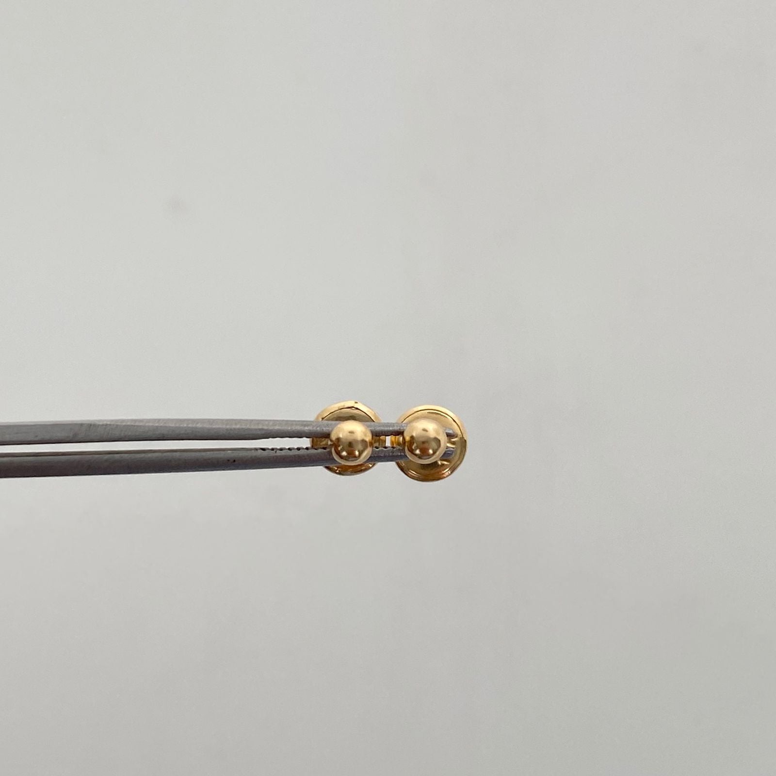 Topos Bola Lisa 3mm Oro amarillo 18k 0,4 Gr