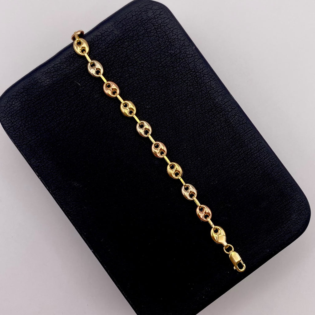 Pulso gc Tres oros 18k 4,05 Gr / 5,25 mm / 21 Cm Broche 0,40