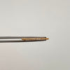 Anillo Churumbela Blanca Oro amarillo 18k / Talla 7 / 1 Gr / 1,3 mm
