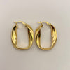 Candonga It inflada (joya) Oro amarillo 18k 5,07 Gr / 3 Cm