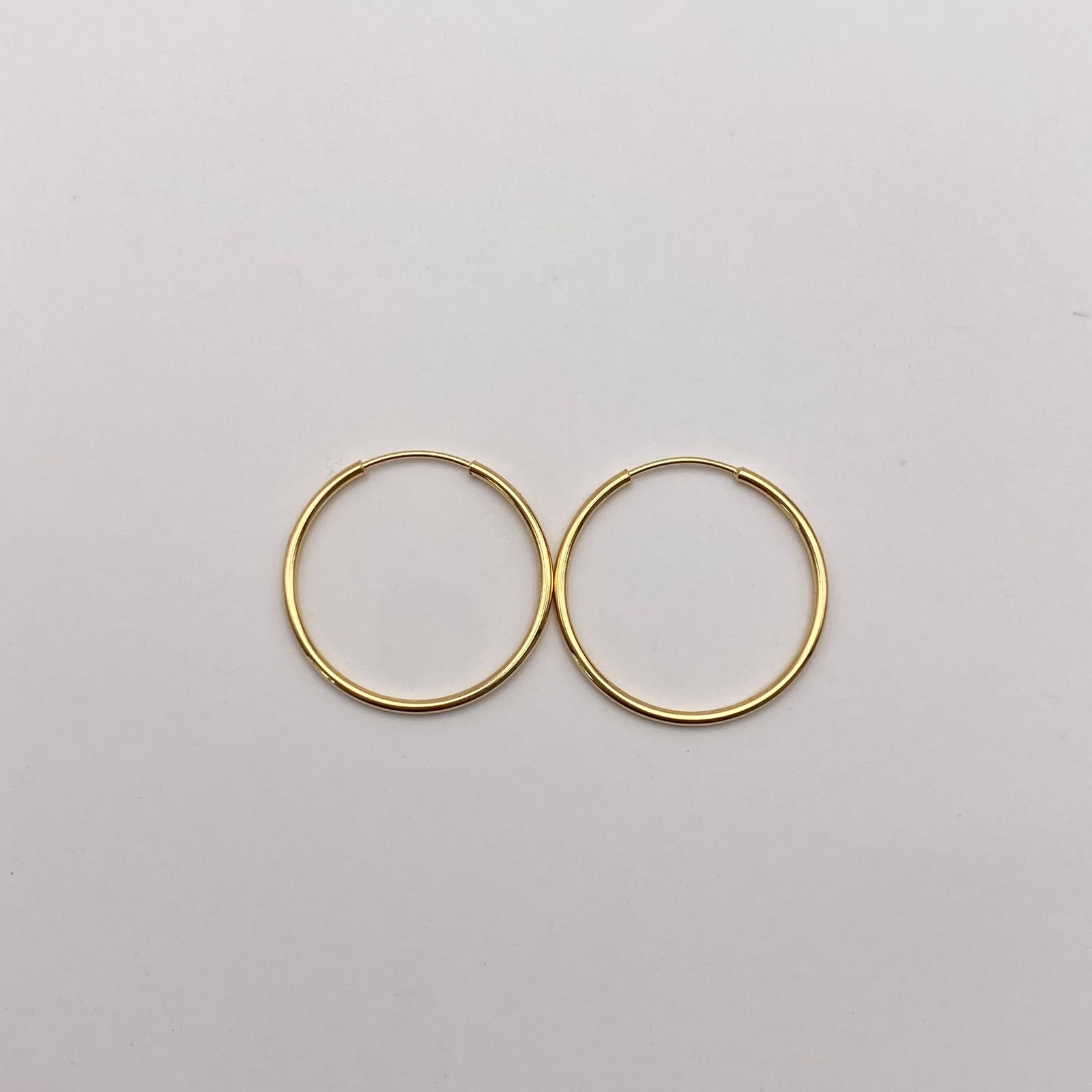 Candonga imperdibles Oro amarillo 18k 0,95 Gr / 2 Cm