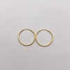 Candonga imperdibles Oro amarillo 18k 0,95 Gr / 2 Cm