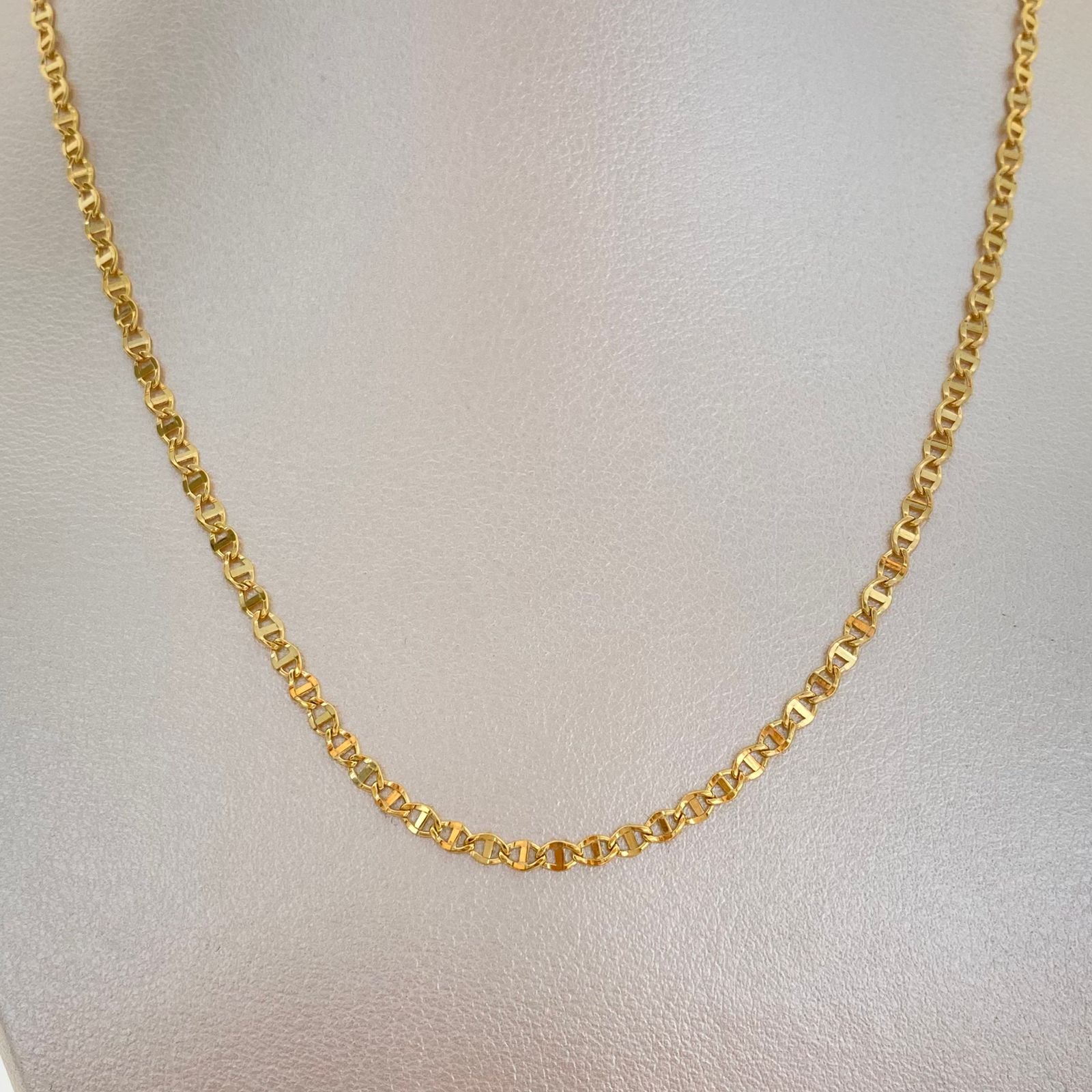 Cadena It Escalera Plana Oro amarillo 18k 3,25 Gr / 2,65 mm / 60 Cm