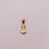 Dije Bolsa de valores Oro amarillo 18k 0,53 Gr / 6,5 mm / 2 Cm