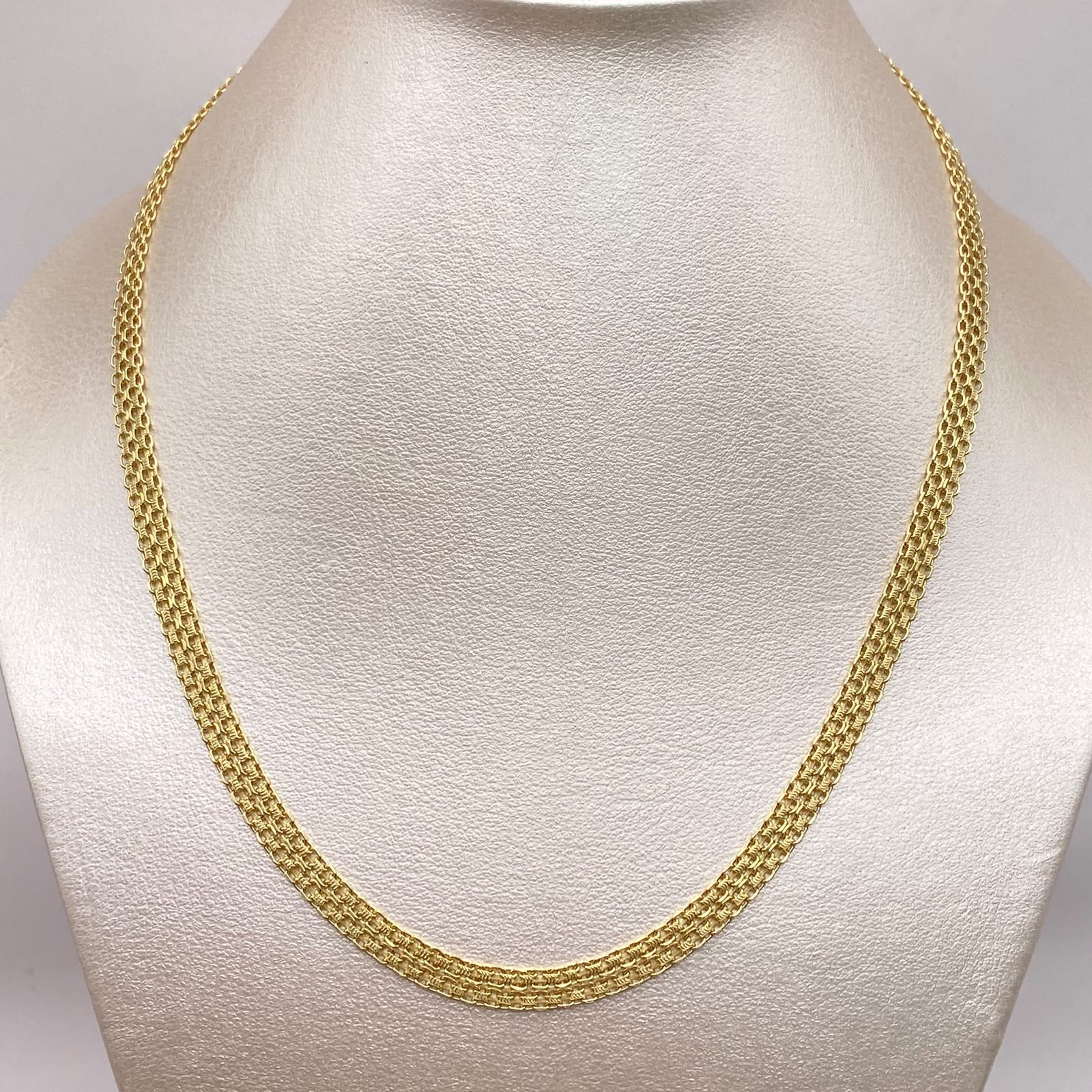 Cadena It china Oro amarillo 18k +1 / 15,50 Gr / 4,8 mm / 60 Cm