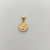 Dije San Benito Oro amarillo 18k 0,7 Gr / 12,3 mm / 2,1 Cm