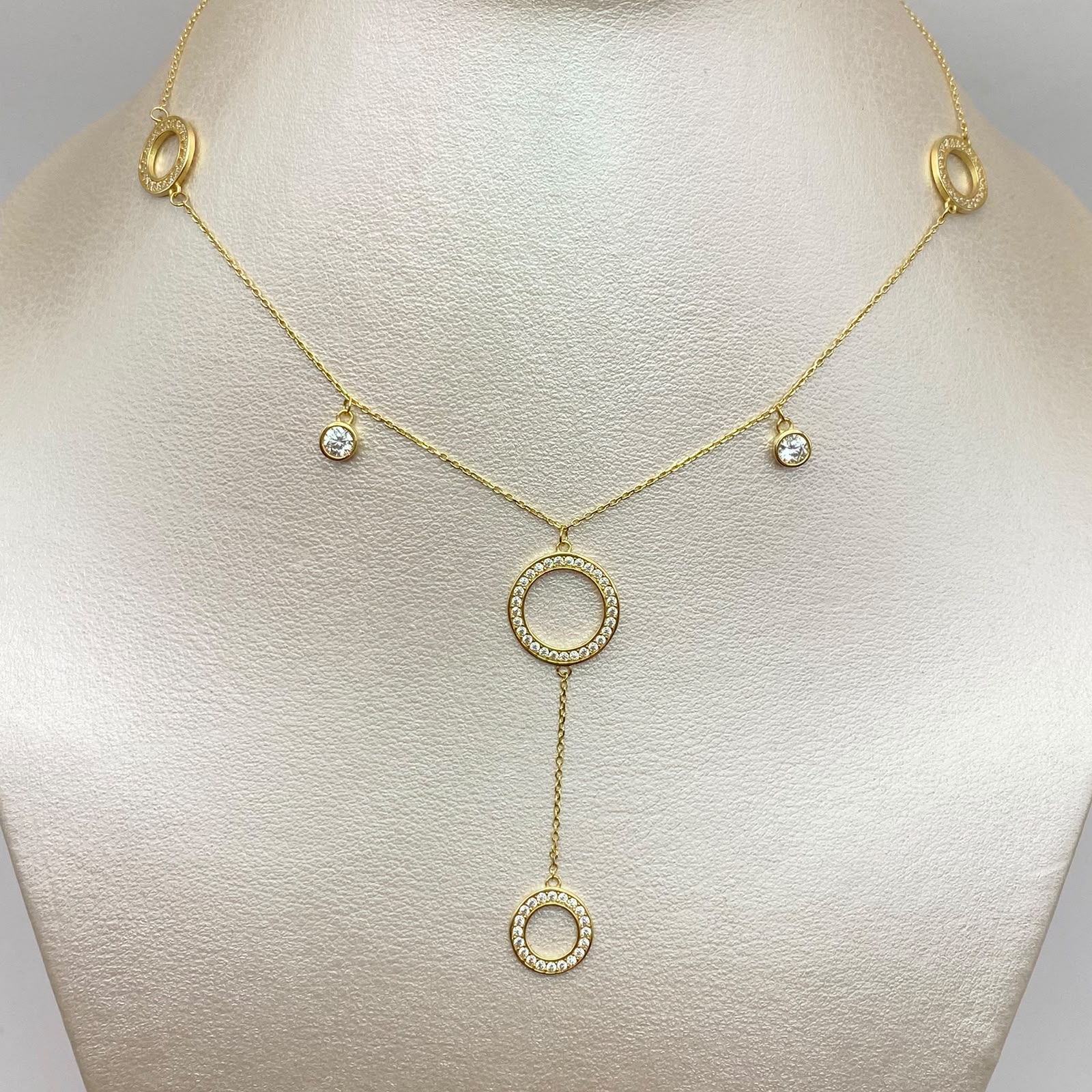 Cadena It circulos casting Oro amarillo 18k +4 / 4,25 Gr / 0,9 mm / 41 Cm