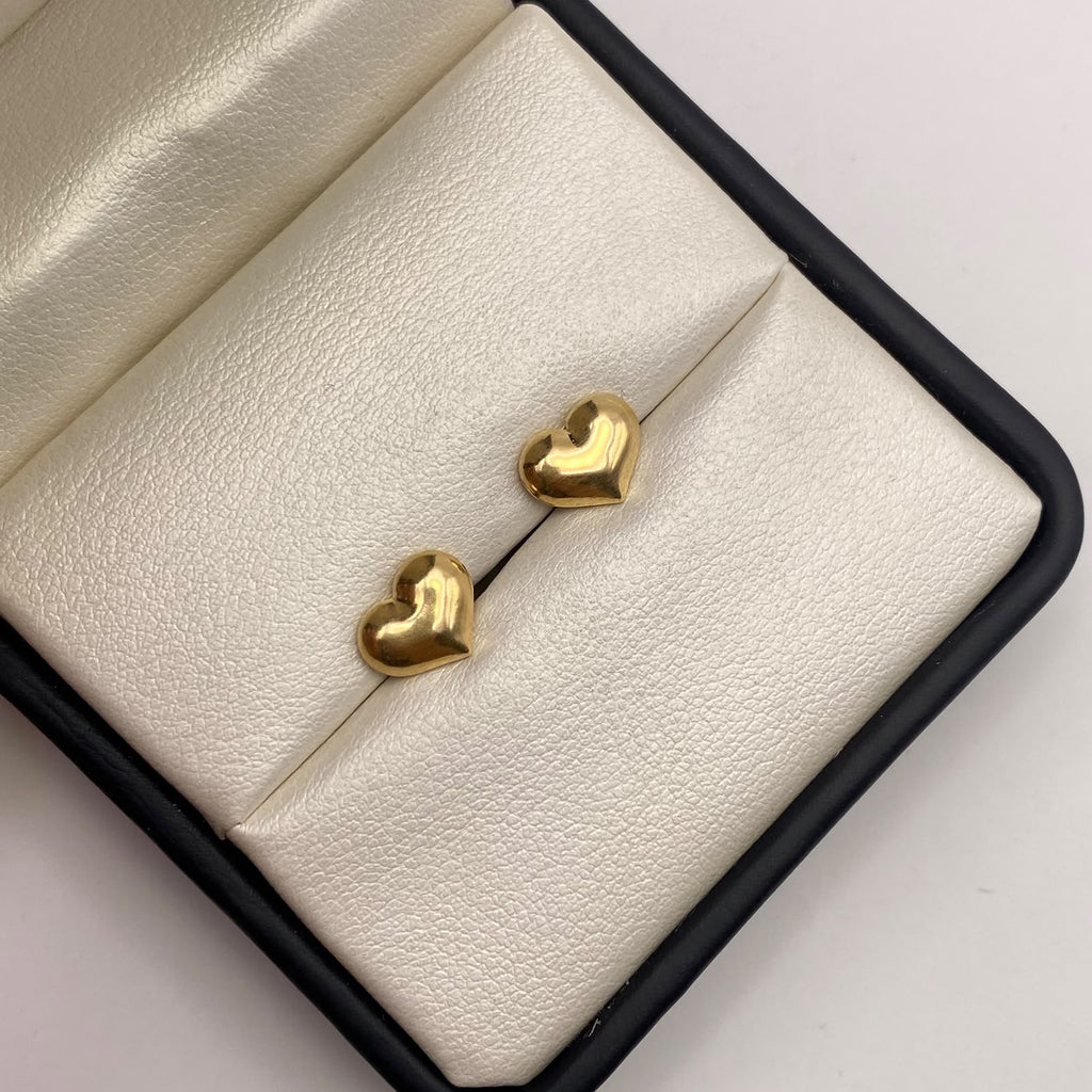 Topos Corazon infllado Oro amarillo 18k 0,95 Gr / 10,1 mm