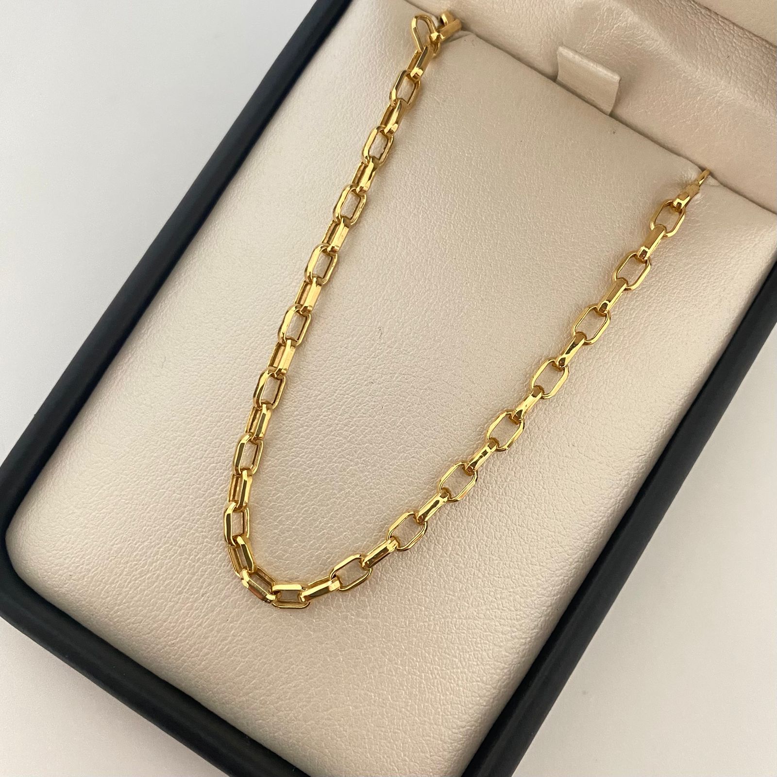 Pulso It cajon Oro amarillo 18k +1 / 3,35 Gr / 3,5 mm / 19 Cm