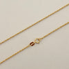 Cadena It Mini Lazo  Oro amarillo 18k +1 / 0,9 Gr / 1,1 mm / 45 Cm