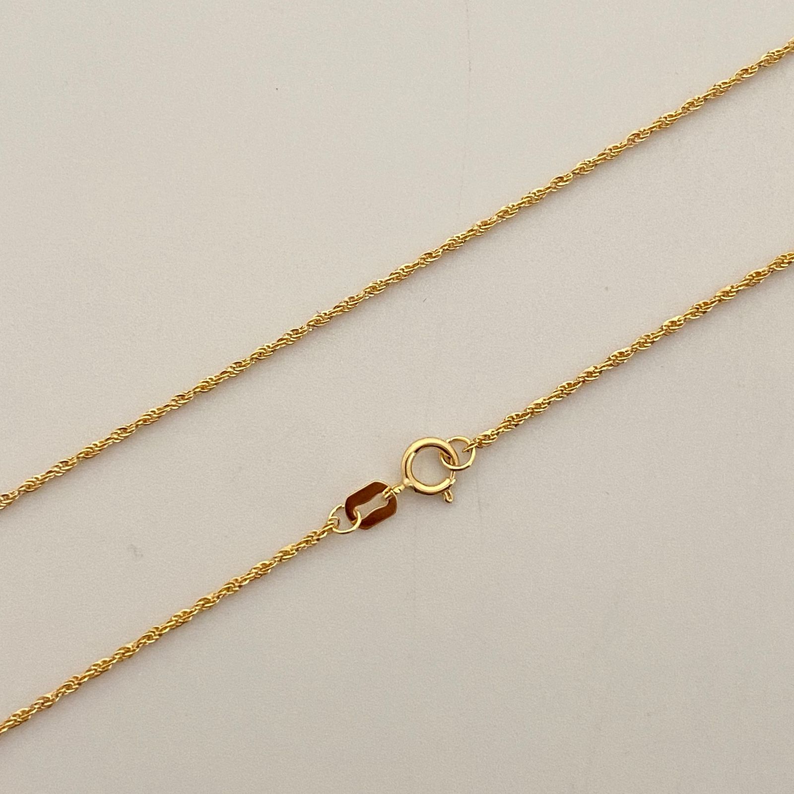 Cadena It Mini Lazo  Oro amarillo 18k +1 / 0,9 Gr / 1,1 mm / 45 Cm
