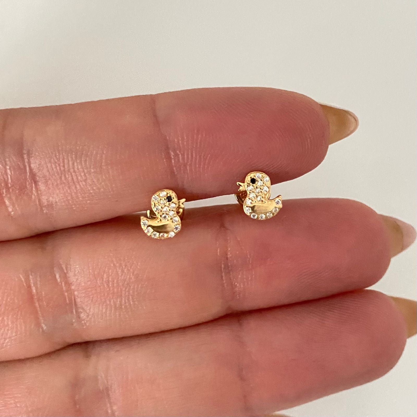 Topos pato casting Oro amarillo 18k 0,9 Gr / 6,0 mm