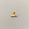 Dije Ojos de Santa Lucia Oro amarillo 18k 0,4 Gr / 13,8 mm / 1,1 Cm