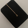 Pulso It con balines diamantados 2mm graduable  Tres oros 18k +4 / 3,3 Gr / 16,5 Cm