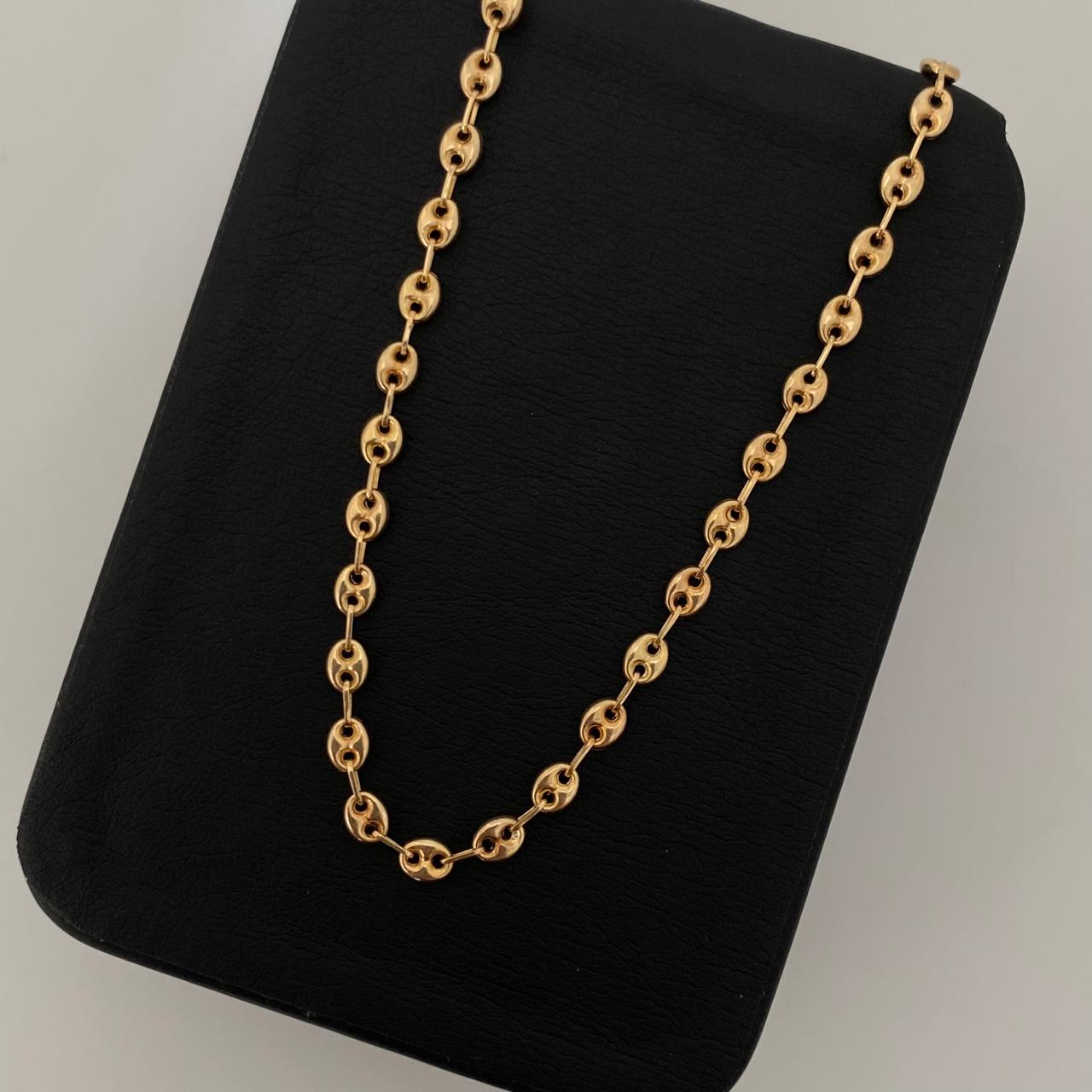 Cadena gc Oro amarillo 18k 7,75 Gr / 4,0 mm / 60 Cm Broche 0,60