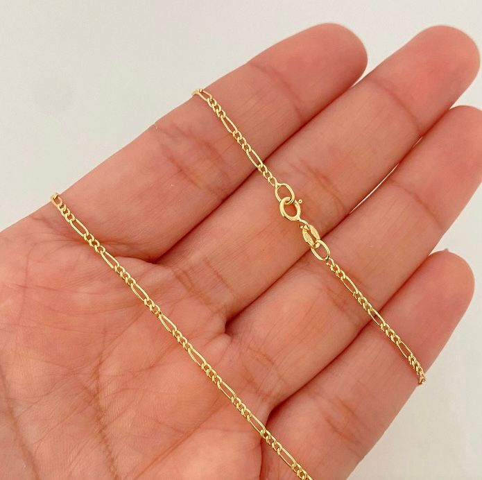 Cadena It 3x1 Oro amarillo 18k 2,05 Gr / 1,3 mm / 60 Cm