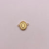 Herraje virgen guadalupe Oro amarillo 18k 0,68 Gr / 1,5 Cm