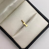 Dije letra I Oro amarillo 18k 0,5 Gr / 4,2 mm / 1,3 Cm
