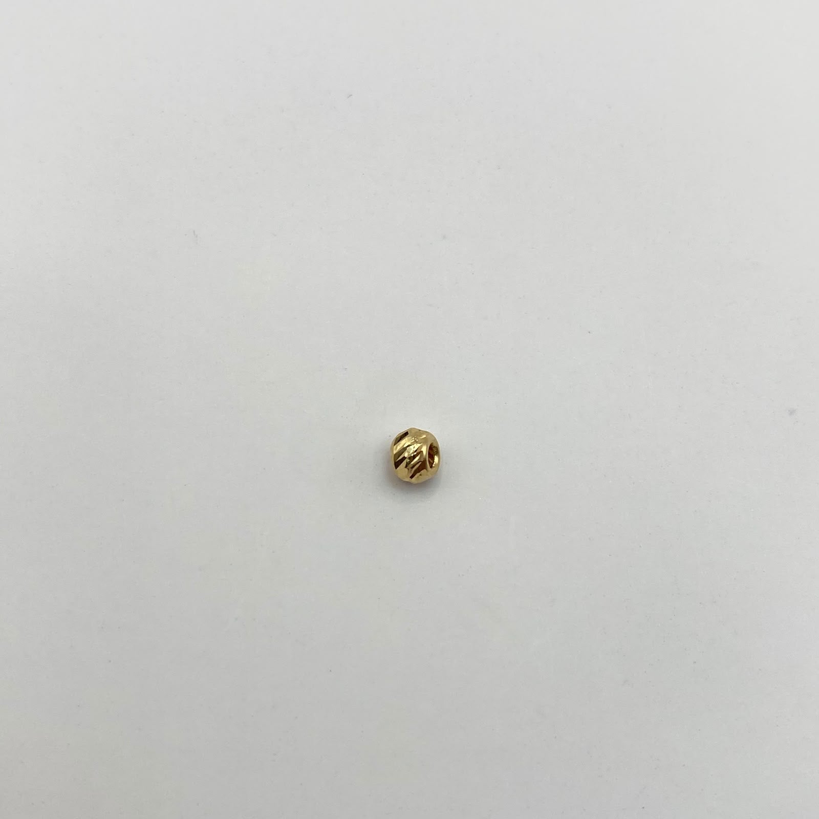 Bola Diamantada 4mm Oro amarillo 18k 0,5 Gr