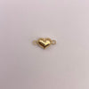 Herraje corazón inflado Oro amarillo 18k 0,35 Gr / 1 Cm