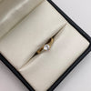 Anillo Solitario Oro amarillo 18k / Talla 7 / 2,35 Gr / 2,9 mm