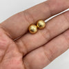 Topos bola diamantada 8mm Oro amarillo 18k 1,05 Gr