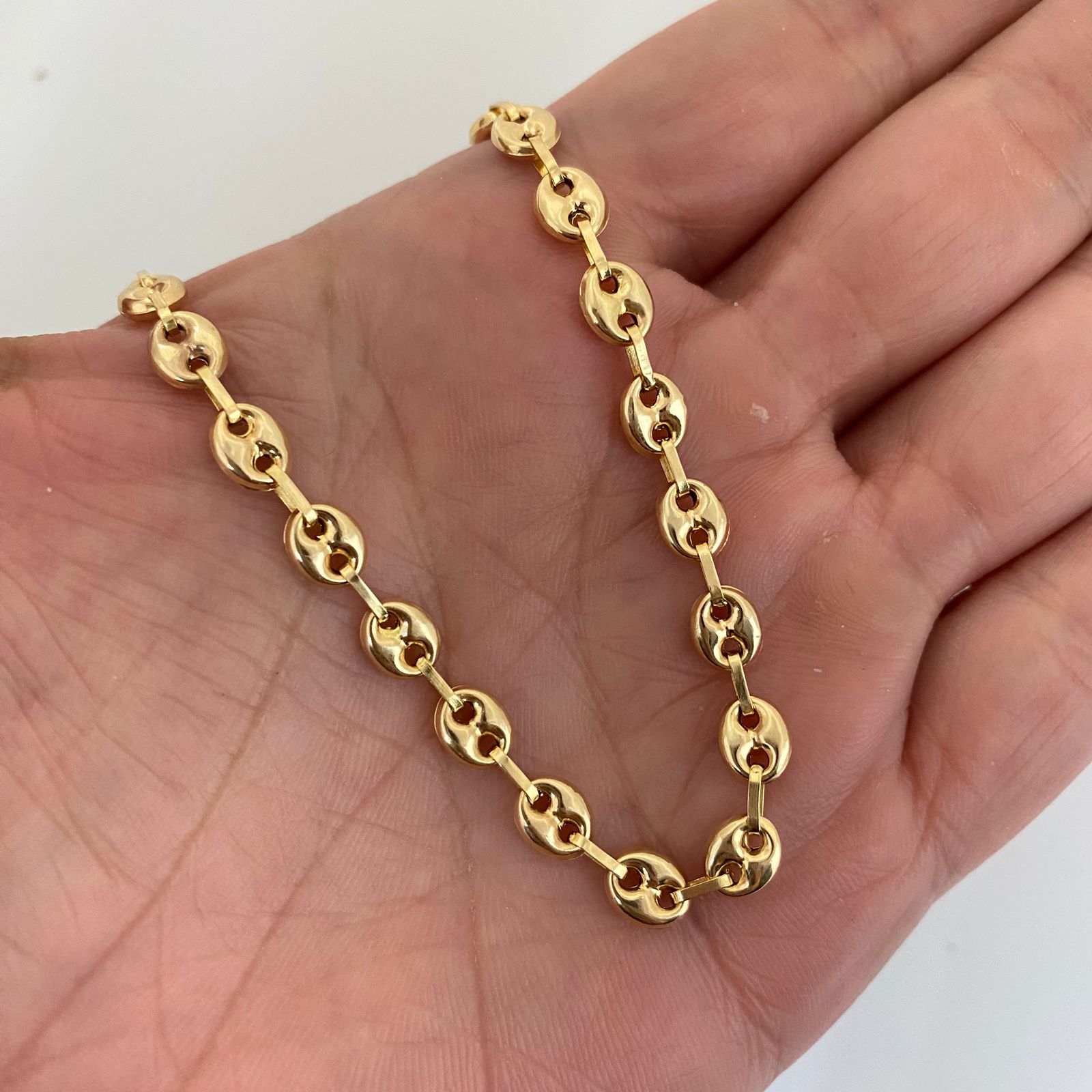 Cadena gc Oro amarillo 18k 11,95 Gr / 5,2 mm / 60 Cm Broche 0,60