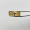 Anillo Padre nuestro Oro amarillo 18k / Talla 13 / 9 Gr / 9,5 mm