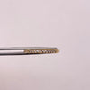 Anillo Churumbela blanca Oro amarillo 18k / Talla 8 / 1,44 Gr / 1,2 mm