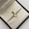 Dije virgen milagrosa Oro amarillo 18k 0,55 Gr / 8,26 mm / 2 Cm
